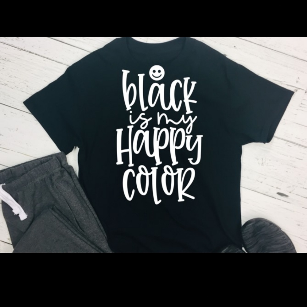 Black t-shirt